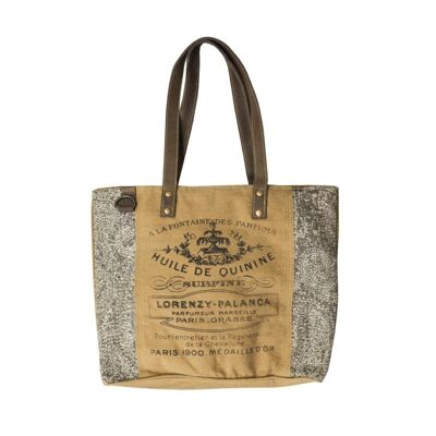 Canvas bag French Countryside 46x33 cm