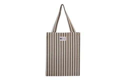 Shopping bag dark grey 34x45 cm Home design