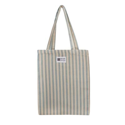 Shopping bag azul pastel 34x45 cm Home design
