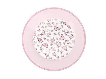 Assiette à dessert en porcelaine Mini fleurs 19 cm Isabelle Rose