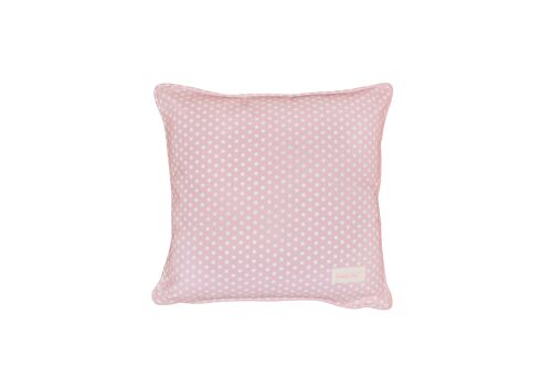 Cushion with filler Polka dot pink 45x45 cm Isabelle Rose