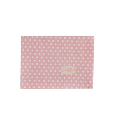 Kitchen towel Polka dot pink 50x70 cm Isabelle Rose