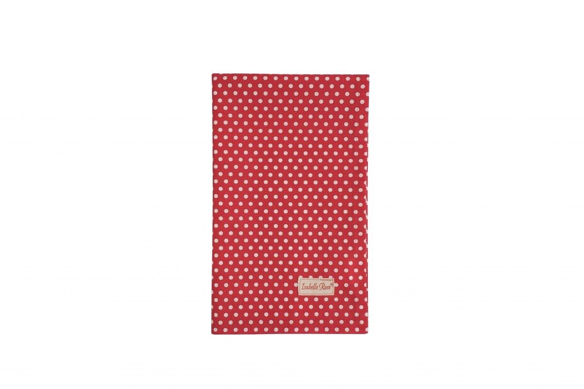 Table runner Polka dot red 45x150 cm Isabelle Rose