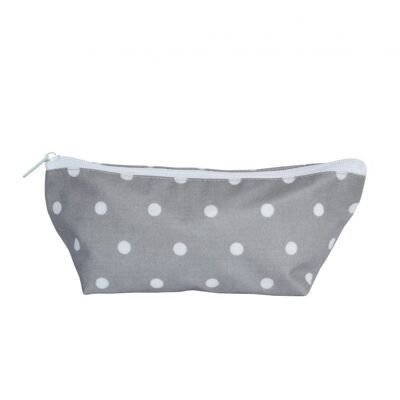 Cosmetic bag grey dots S 19x8 cm Isabelle Rose