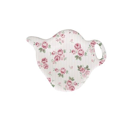 Porcelain tea bag holder Lucy Isabelle Rose