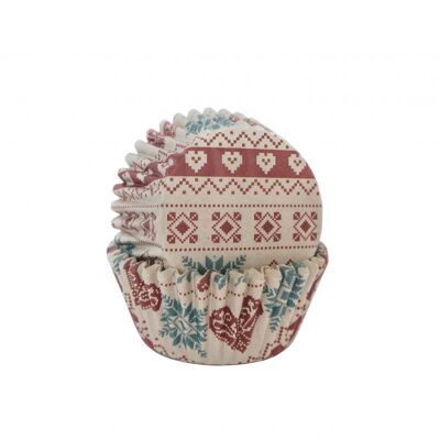 Hygge Holidays papeles para cupcakes 60 uds Isabelle Rose