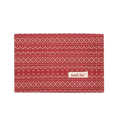 Trapo de cocina Hygge Holidays rojo 50x70 cm Isabelle Rose