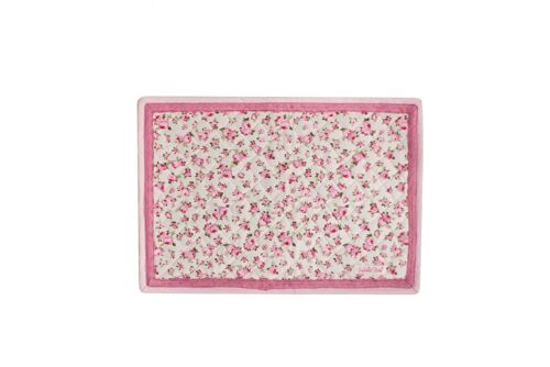 Quilted table mat Tiny flowers 33x48 cm Isabelle Rose