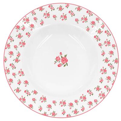 Porcelain soup plate Holly 22 cm Isabelle Rose