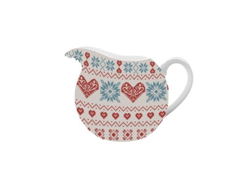 Porcelain milk pot Hygge Holidays Isabelle Rose