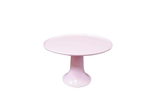 Pink melamine cake stand S 21,5 cm Isabelle Rose