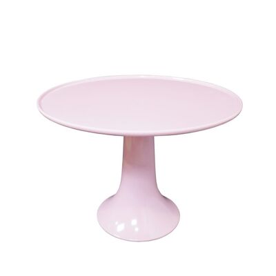 Présentoir à gâteaux mélamine rose L 27 cm Isabelle Rose