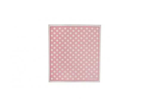 Dish cloth Polka dot pink 17x20 cm Isabelle Rose