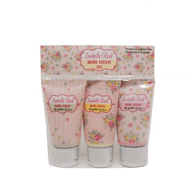 Hand cream set Abby 3x30 ml Isabelle Rose