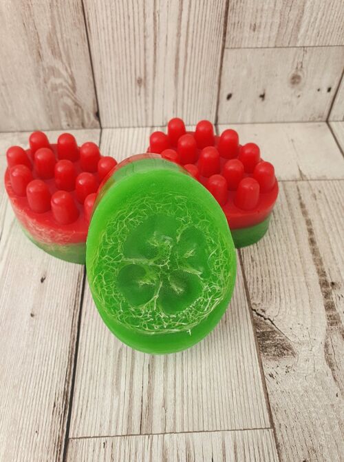 Watermelon Scrub Bar Soap