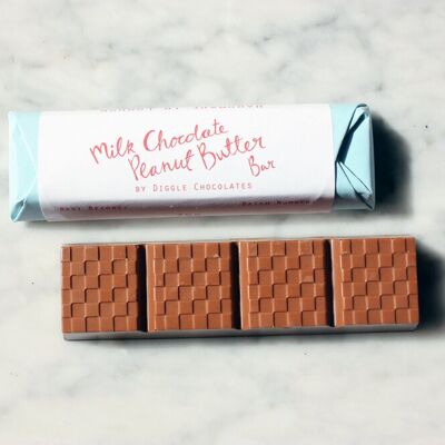 Milchschokoladen-Erdnussbutter-Riegel