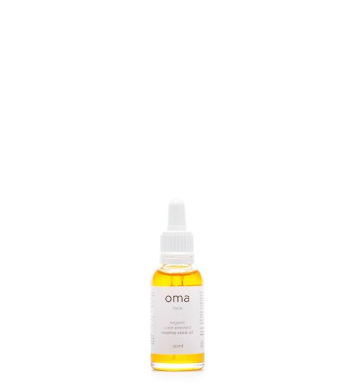 Organic Cold-Pressed Rosehip Seed Oil (Face Serum), 30ml