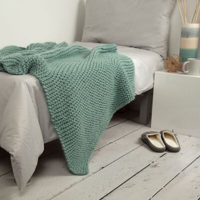 Kit de tricot pour débutant Nyssa Blanket