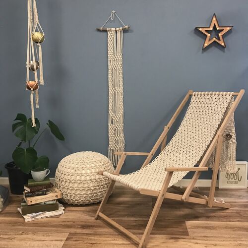 Deckchair Macrame Kit