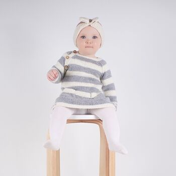 Clover Dress Kit de tricot pour bébé 1