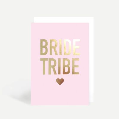 Bride Tribe Greetings Card