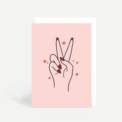 Peace Greetings Card