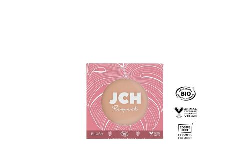 Blush certifié bio et végan pêche