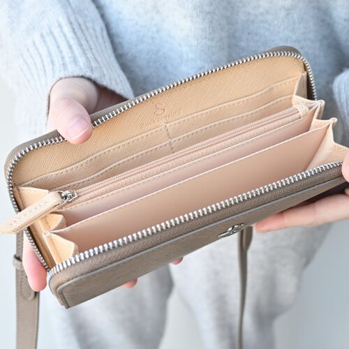 Tori Crossbody in Taupe