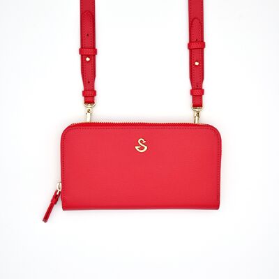 Tori Crossbody in Red