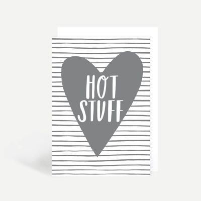 Hot Stuff Greetings Card