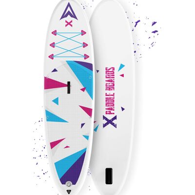 X-Paddleboards X-Fun aufblasbares Paddle-Board | 320x82x15cm