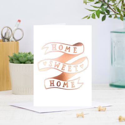 Home Sweet Home Greetings Card