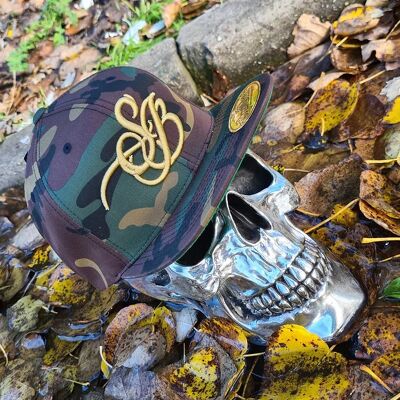 CAMO - GOLD 3D-STICKEREI