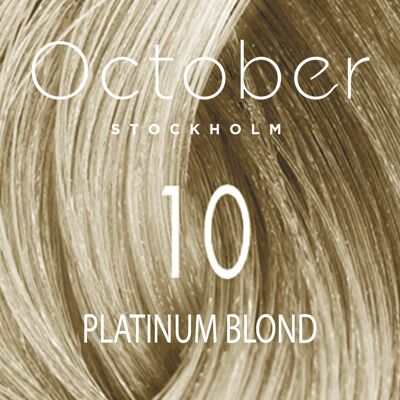 10 Platinum Blond   ( size : 5 vol. (Toner))