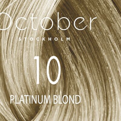 10 Platinum Blond   ( size : 5 vol. (Toner))