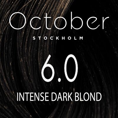 6.0 Intense Natural Dark Blond   ( size : 5 vol. (Toner))