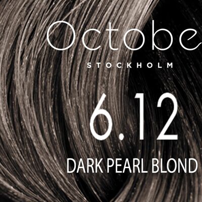 6.12 Dark pearl blond   ( size : 5 vol. (Toner))