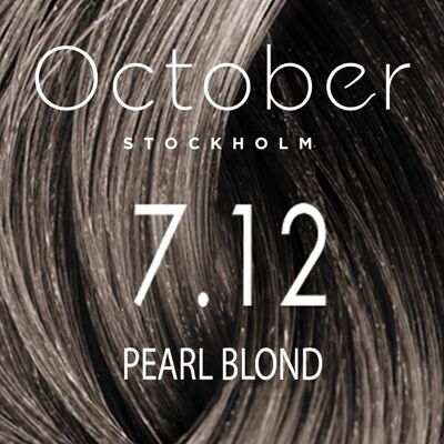 7.12 Pearl Blond   ( size : 20.vol (Permanent hårfärg & Gråhårstäckning))