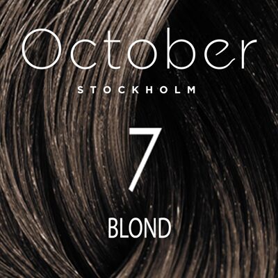 7 Blond   ( size : 20.vol (Permanent hårfärg & Gråhårstäckning))