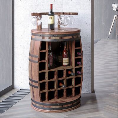 Wine Rack, Rosey-X Bar Barrel