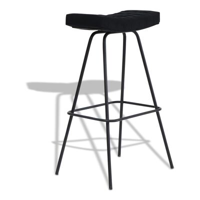 Taburete de bar Ekko | Negro - Modelo B1