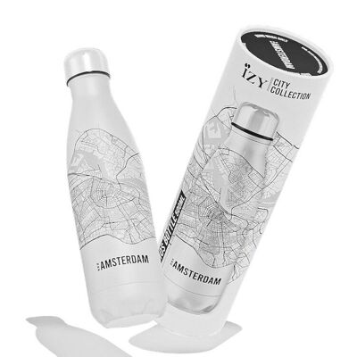 Thermosflasche Amsterdam 500ML & Trinkflasche / Wasserflasche / Thermoskanne / Flasche / Isolierflasche / Wasser