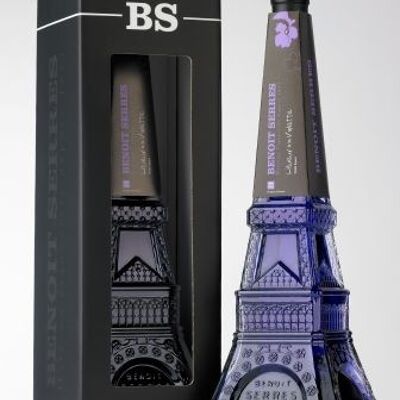 Licor de violeta Benoit Serres - botella serie especial Torre Eiffel