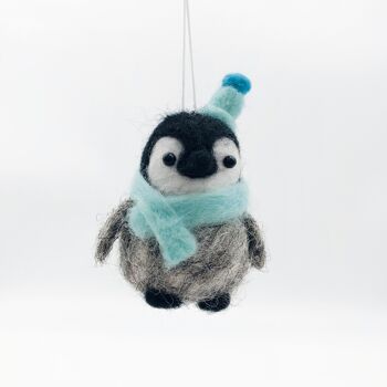 Kit de feutrage à l'aiguille - Bébés pingouins 8