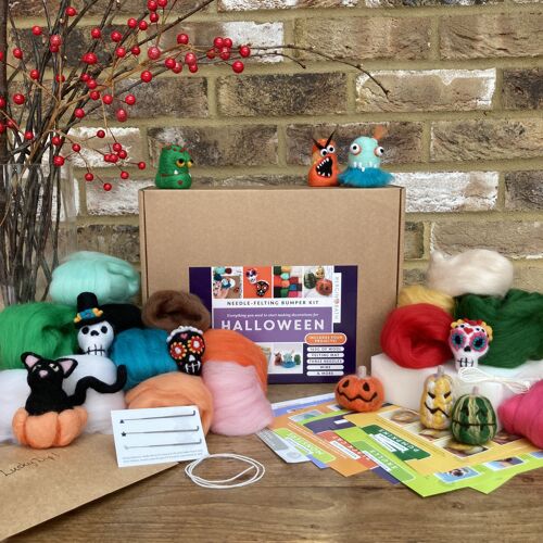 Needle Felting Bumper Kit - Halloween