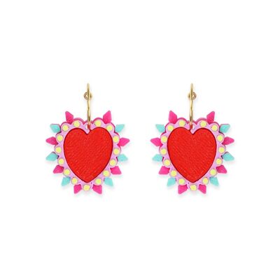 3D LOVE A LA MEXICANA earrings mini
