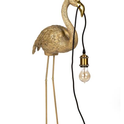 Flamingo lamp staand zonder kap