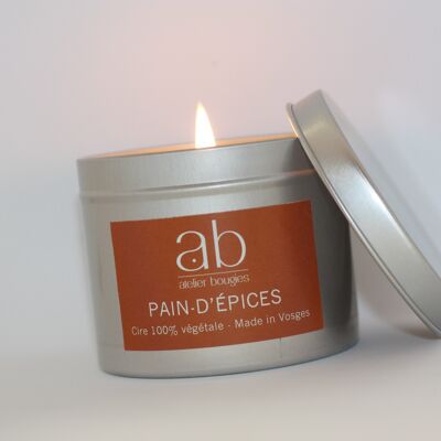 Vela perfumada artesanal Pan de Jengibre 180 gr