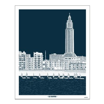 poster "LE HAVRE"