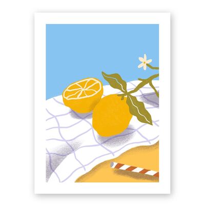 Poster . Limonade